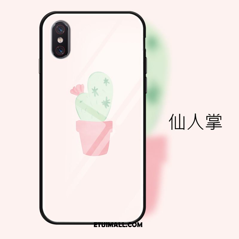 Etui Xiaomi Mi 8 Pro Mały Modna Marka Szkło Hartowane Wiszące Ozdoby Wzór Obudowa Sprzedam