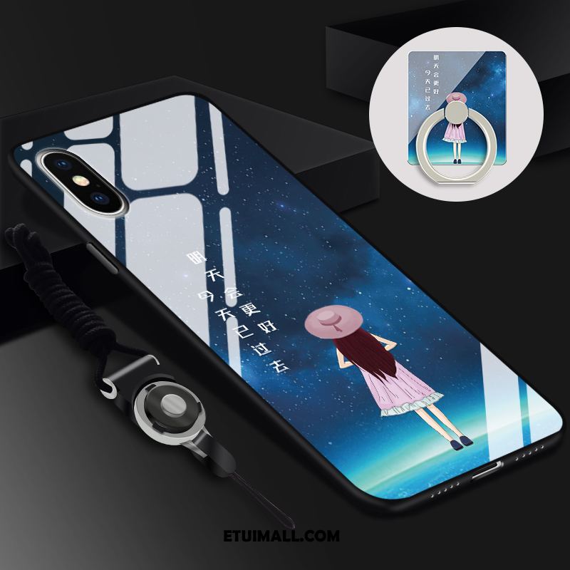 Etui Xiaomi Mi 8 Pro Moda Szkło Hartowane Tylna Pokrywa Mały Nowy Obudowa Tanie