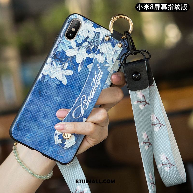 Etui Xiaomi Mi 8 Pro Nubuku Anti-fall Mały Ochraniacz Silikonowe Pokrowce Sklep