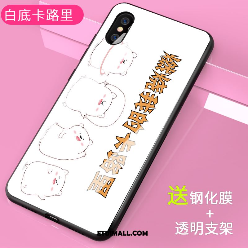 Etui Xiaomi Mi 8 Pro Ochraniacz Osobowość Żółty Młodzież Szkło Pokrowce Tanie