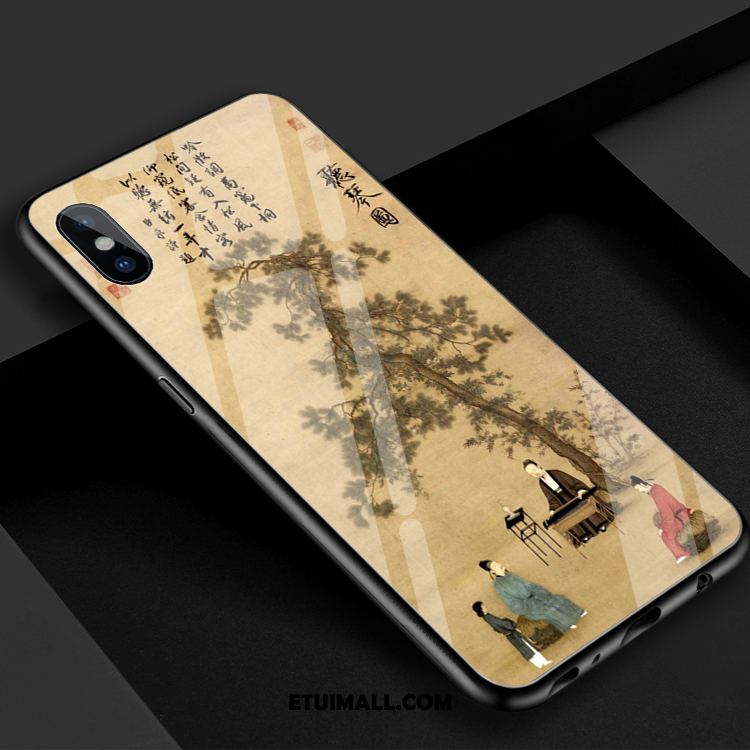 Etui Xiaomi Mi 8 Pro Telefon Komórkowy Vintage Mały Wiszące Ozdoby Szkło Hartowane Pokrowce Sklep