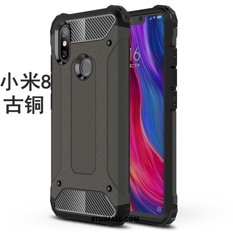 Etui Xiaomi Mi 8 Proste Trudno Ochraniacz Tendencja Silikonowe Obudowa Tanie