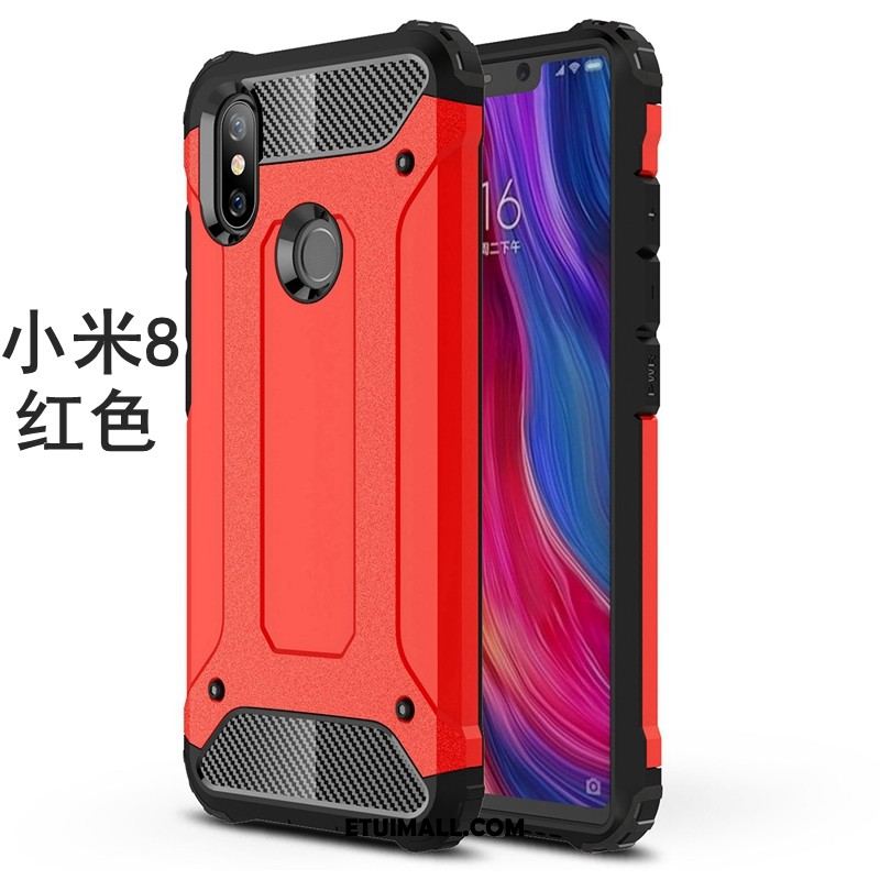 Etui Xiaomi Mi 8 Proste Trudno Ochraniacz Tendencja Silikonowe Obudowa Tanie