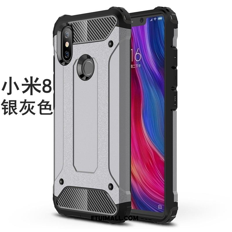 Etui Xiaomi Mi 8 Proste Trudno Ochraniacz Tendencja Silikonowe Obudowa Tanie