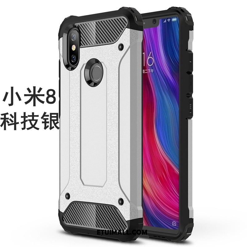 Etui Xiaomi Mi 8 Proste Trudno Ochraniacz Tendencja Silikonowe Obudowa Tanie