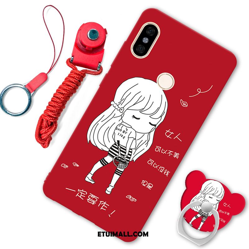 Etui Xiaomi Mi 8 Se Anti-fall Czarny Telefon Komórkowy Wspornik Moda Obudowa Kupię