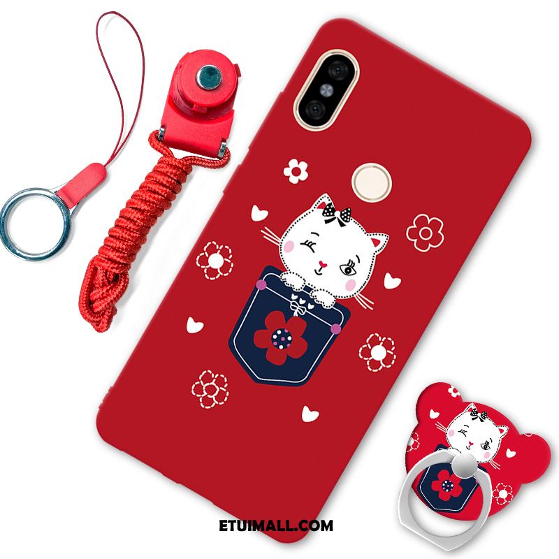 Etui Xiaomi Mi 8 Se Anti-fall Czarny Telefon Komórkowy Wspornik Moda Obudowa Kupię