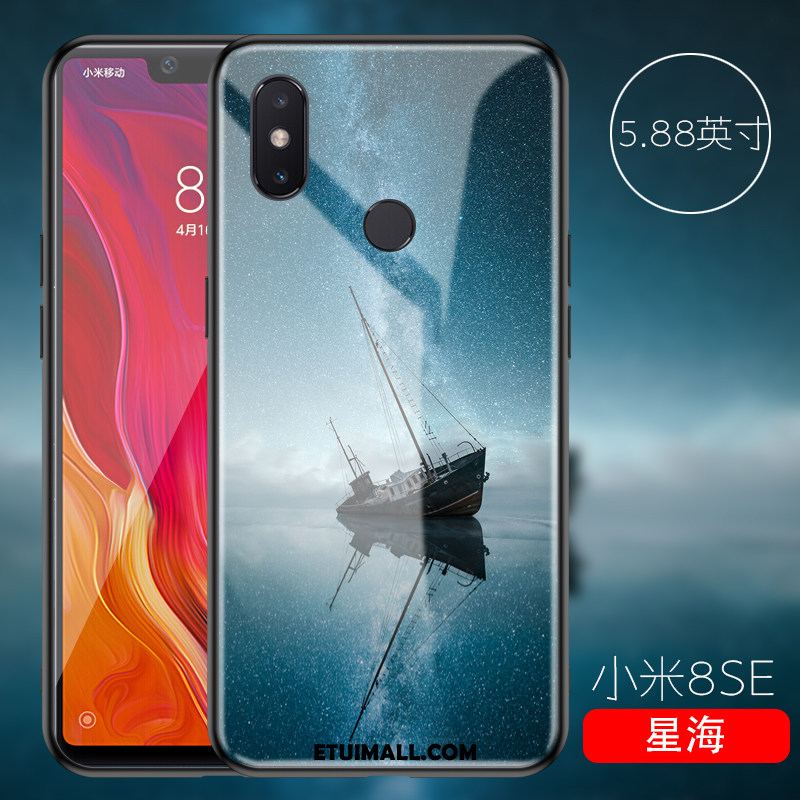 Etui Xiaomi Mi 8 Se Biały Tendencja Anti-fall Ochraniacz Silikonowe Futerał Na Sprzedaż