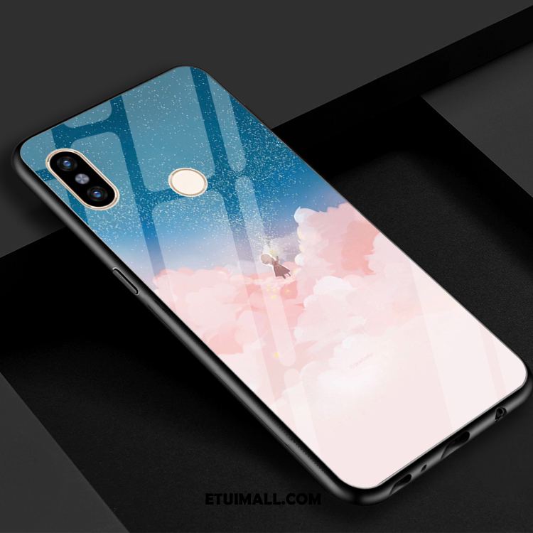 Etui Xiaomi Mi 8 Se Czarny Mały Lustro Szkło Hartowane Wiatr Futerał Tanie