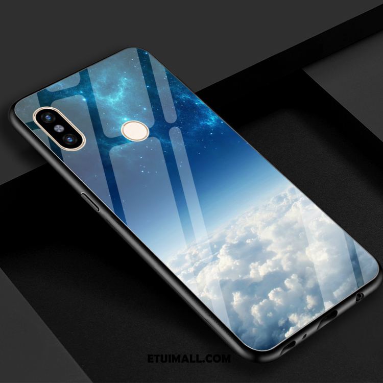 Etui Xiaomi Mi 8 Se Czarny Mały Lustro Szkło Hartowane Wiatr Futerał Tanie