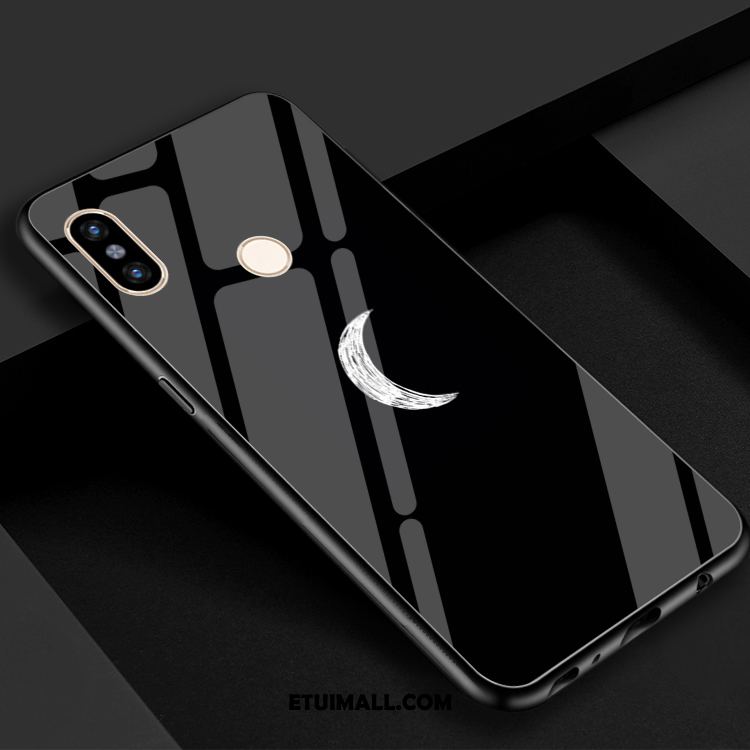 Etui Xiaomi Mi 8 Se Czarny Mały Lustro Szkło Hartowane Wiatr Futerał Tanie