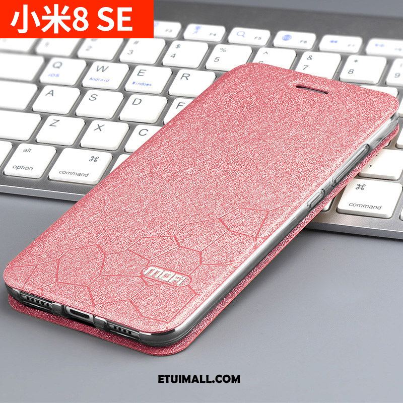 Etui Xiaomi Mi 8 Se Czerwony Modna Marka Trudno Telefon Komórkowy Klapa Pokrowce Tanie