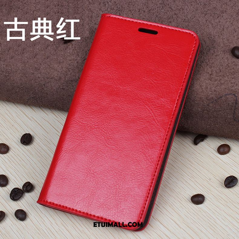 Etui Xiaomi Mi 8 Se Karta Prawdziwa Skóra Mały Jakość Anti-fall Futerał Kup