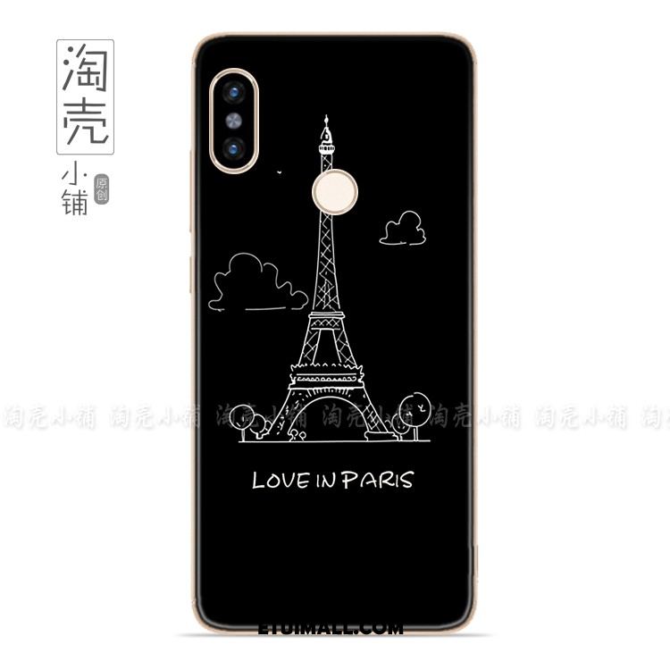 Etui Xiaomi Mi 8 Se Kolor Kreatywne Mały Czarny Telefon Komórkowy Pokrowce Kupię
