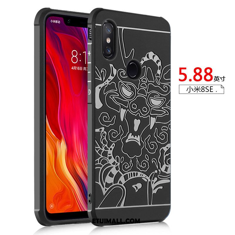 Etui Xiaomi Mi 8 Se Mały Balon Dla Grubych Anti-fall Nubuku Pokrowce Sklep