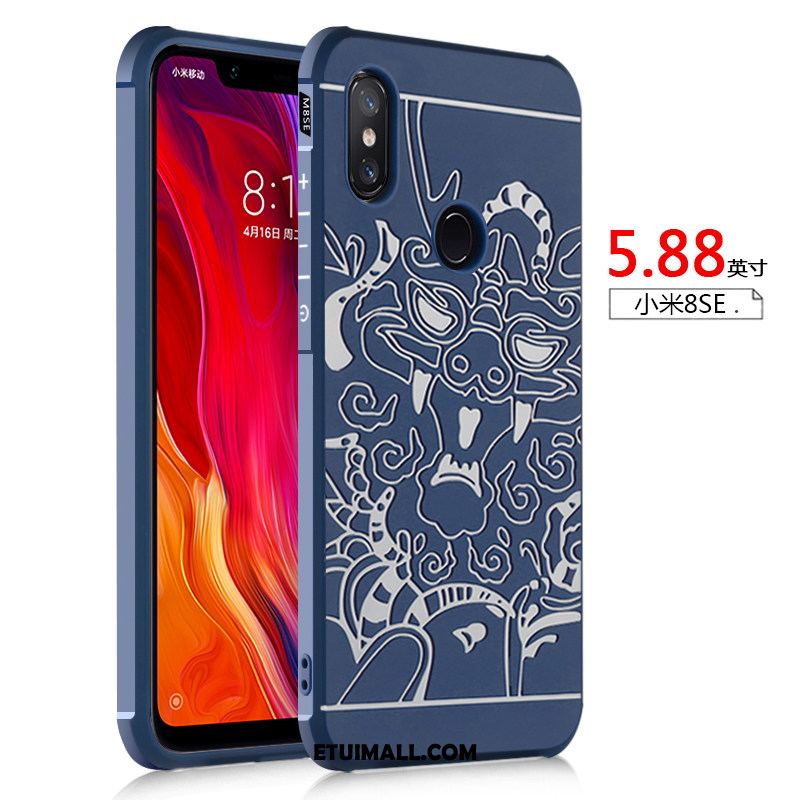 Etui Xiaomi Mi 8 Se Mały Balon Dla Grubych Anti-fall Nubuku Pokrowce Sklep