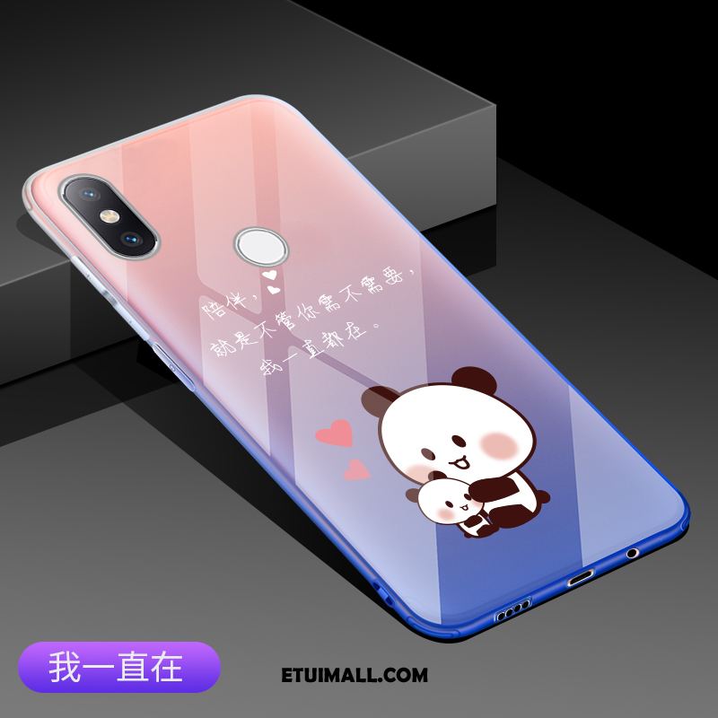 Etui Xiaomi Mi 8 Se Niebieski Ochraniacz Przezroczysty Miękki Mały Futerał Sprzedam