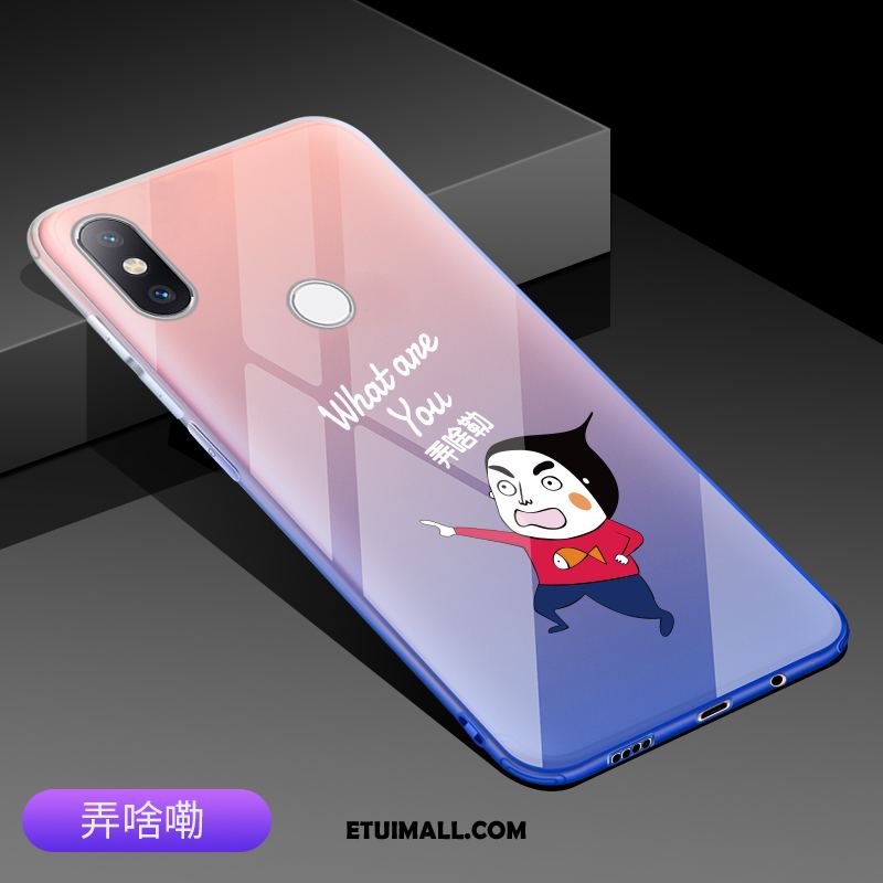 Etui Xiaomi Mi 8 Se Niebieski Ochraniacz Przezroczysty Miękki Mały Futerał Sprzedam