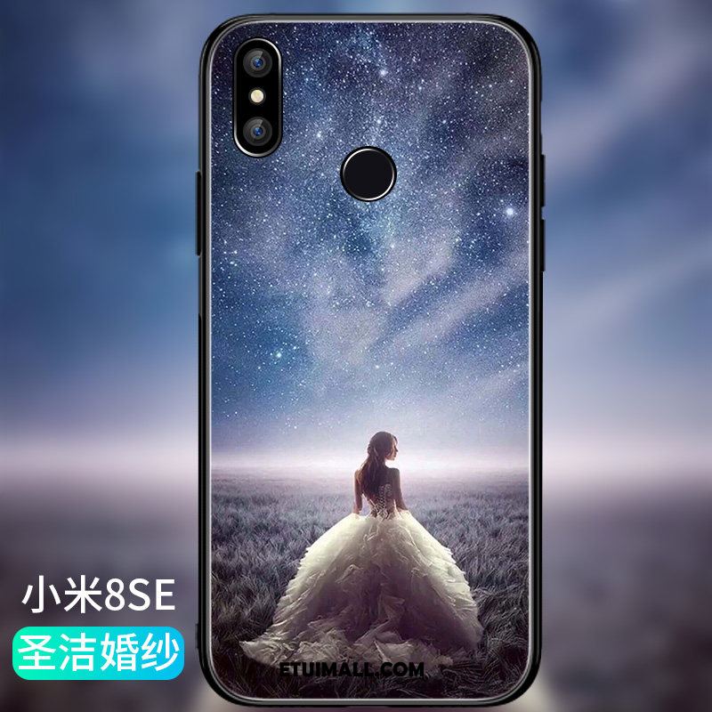 Etui Xiaomi Mi 8 Se Ochraniacz Cienkie Tendencja Kreatywne Czarny Futerał Oferta