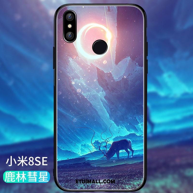 Etui Xiaomi Mi 8 Se Ochraniacz Cienkie Tendencja Kreatywne Czarny Futerał Oferta