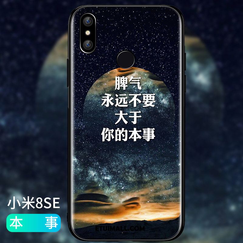 Etui Xiaomi Mi 8 Se Ochraniacz Cienkie Tendencja Kreatywne Czarny Futerał Oferta