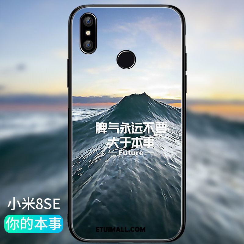 Etui Xiaomi Mi 8 Se Ochraniacz Cienkie Tendencja Kreatywne Czarny Futerał Oferta