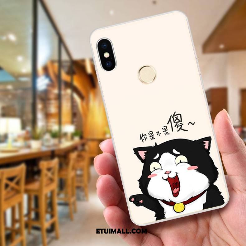 Etui Xiaomi Mi 8 Se Ochraniacz Kreskówka Niebieski All Inclusive Anti-fall Pokrowce Tanie