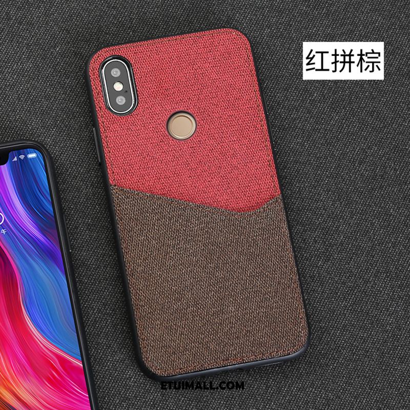 Etui Xiaomi Mi 8 Se Płótno Biały Mały Ochraniacz Wzór Obudowa Tanie