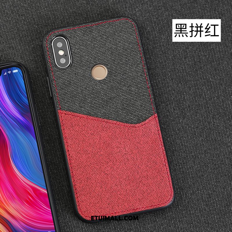 Etui Xiaomi Mi 8 Se Płótno Biały Mały Ochraniacz Wzór Obudowa Tanie