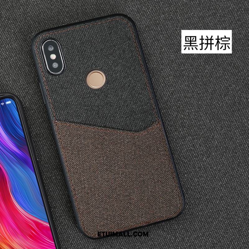 Etui Xiaomi Mi 8 Se Płótno Biały Mały Ochraniacz Wzór Obudowa Tanie