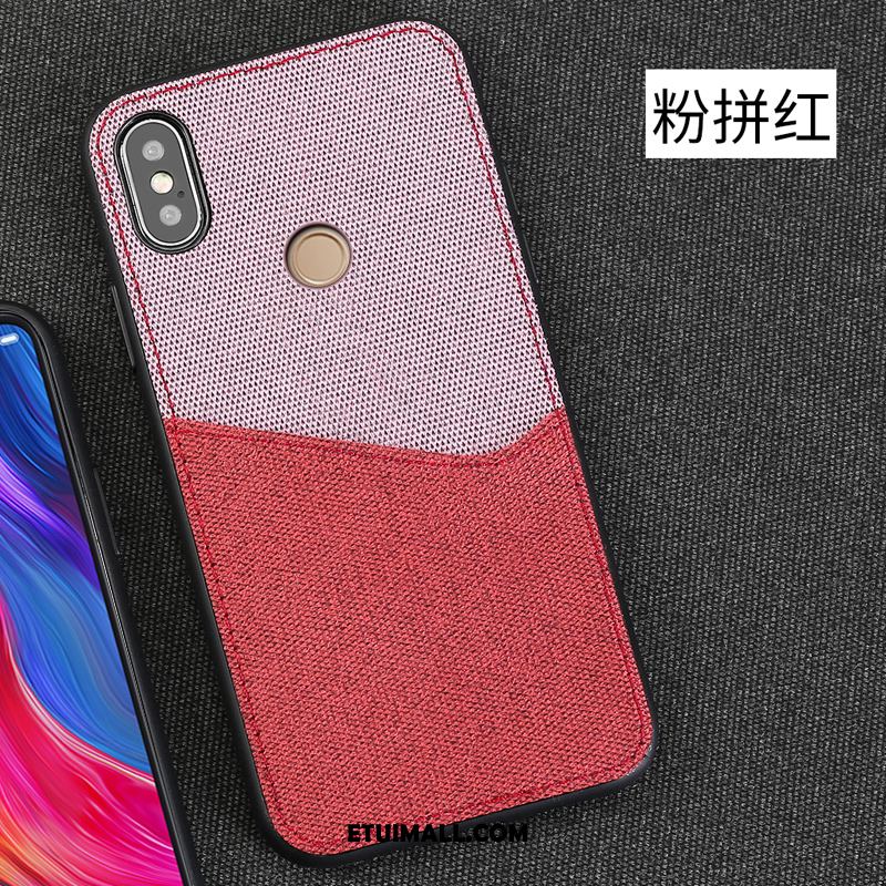 Etui Xiaomi Mi 8 Se Płótno Biały Mały Ochraniacz Wzór Obudowa Tanie