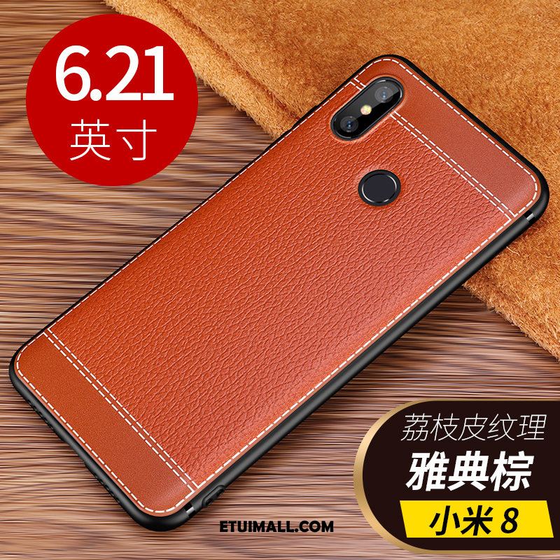 Etui Xiaomi Mi 8 Silikonowe Anti-fall Wzór Przezroczysty Luksusowy Obudowa Sklep