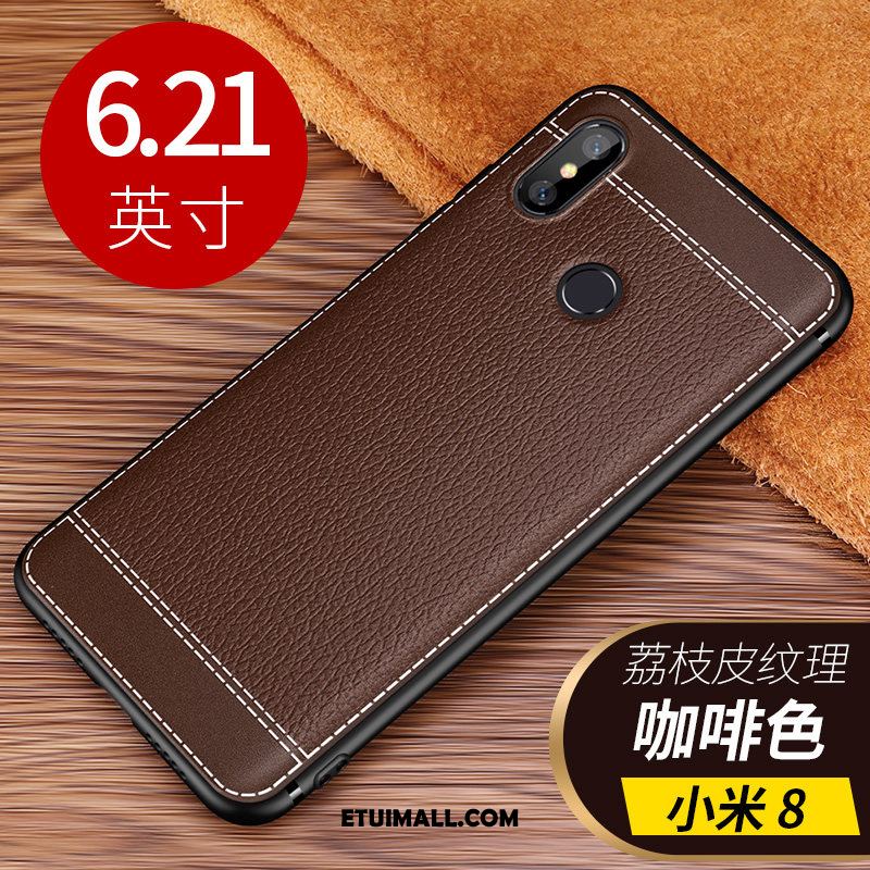 Etui Xiaomi Mi 8 Silikonowe Anti-fall Wzór Przezroczysty Luksusowy Obudowa Sklep