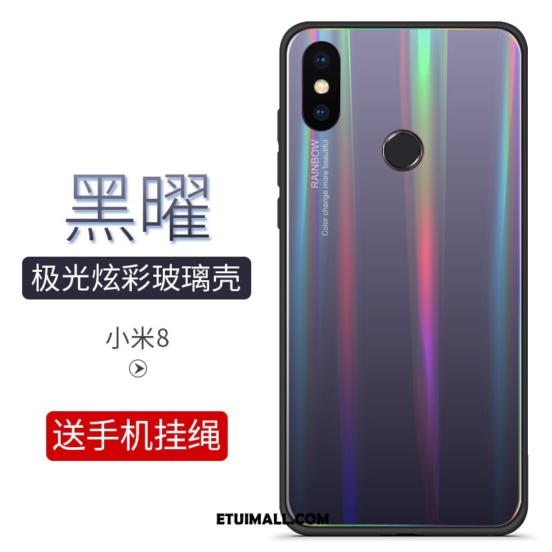 Etui Xiaomi Mi 8 Telefon Komórkowy Czarny Kolor Anti-fall Szkło Futerał Oferta