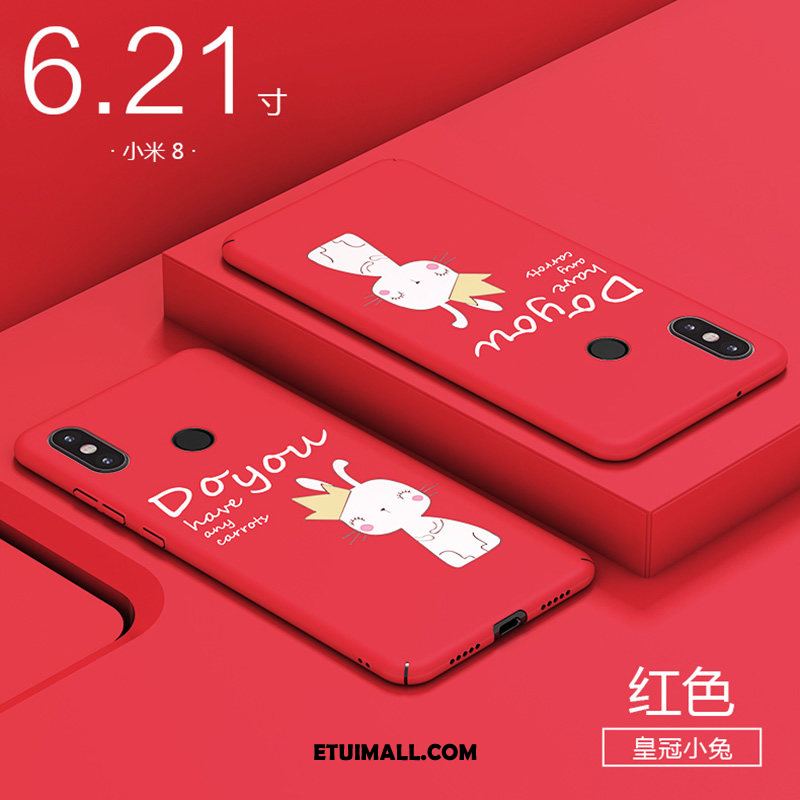 Etui Xiaomi Mi 8 Trudno Mały Nowy Anti-fall Plastikowy Obudowa Sklep