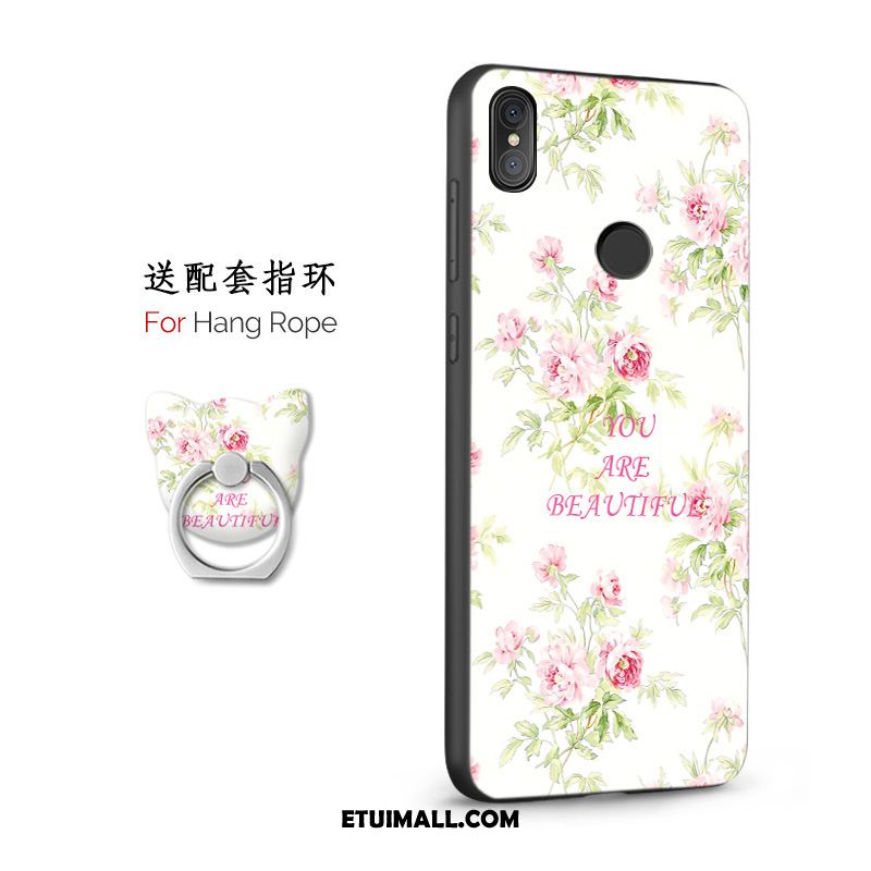 Etui Xiaomi Mi 8 Vintage Ring All Inclusive Nubuku Anti-fall Obudowa Dyskont