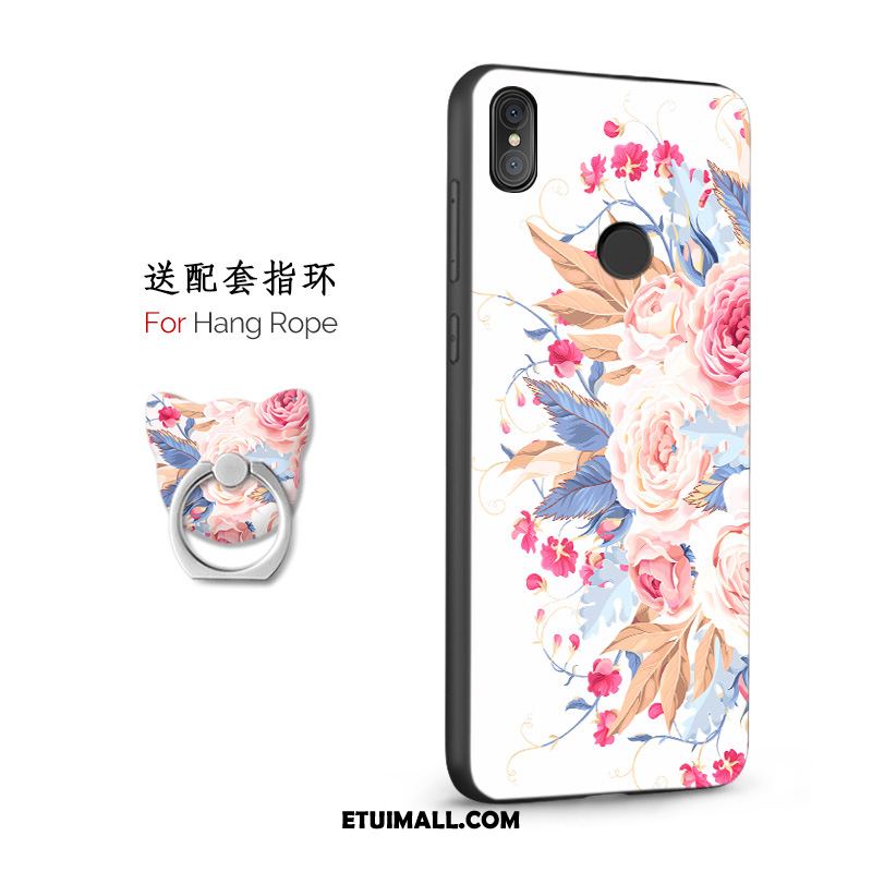 Etui Xiaomi Mi 8 Vintage Ring All Inclusive Nubuku Anti-fall Obudowa Dyskont