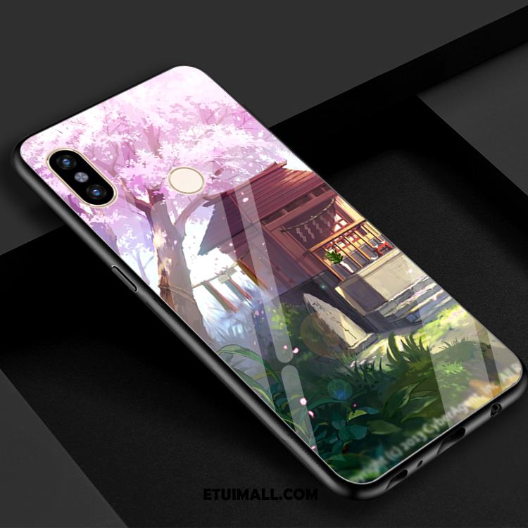 Etui Xiaomi Mi 8 Wiatr Telefon Komórkowy Szkło Lustro Sakura Pokrowce Dyskont