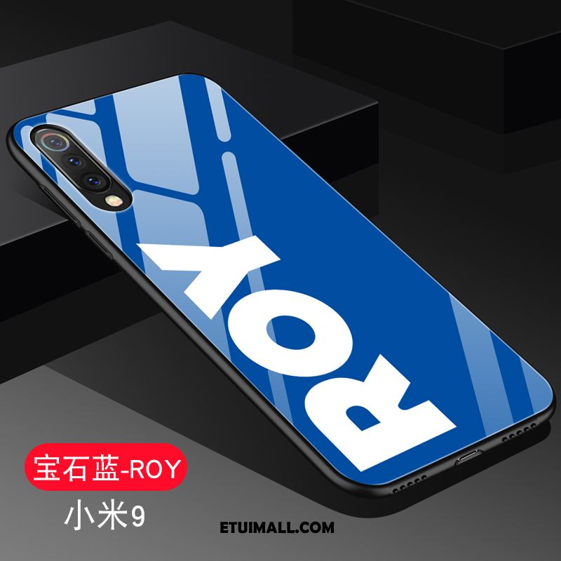 Etui Xiaomi Mi 9 Czarny Silikonowe Tendencja Mały Telefon Komórkowy Futerał Tanie