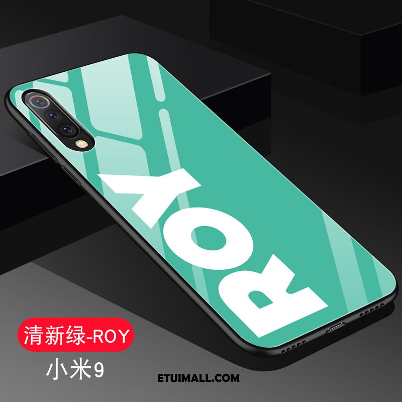 Etui Xiaomi Mi 9 Czarny Silikonowe Tendencja Mały Telefon Komórkowy Futerał Tanie