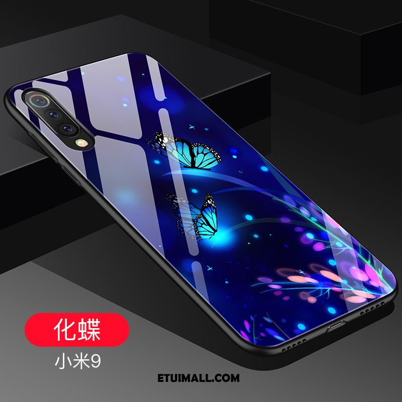 Etui Xiaomi Mi 9 Czarny Silikonowe Tendencja Mały Telefon Komórkowy Futerał Tanie