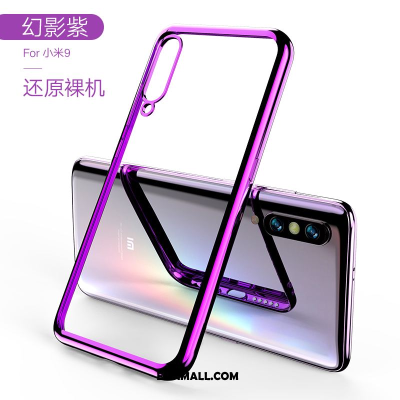 Etui Xiaomi Mi 9 Czerwony Netto Anti-fall Mały Ochraniacz Czarny Pokrowce Sprzedam