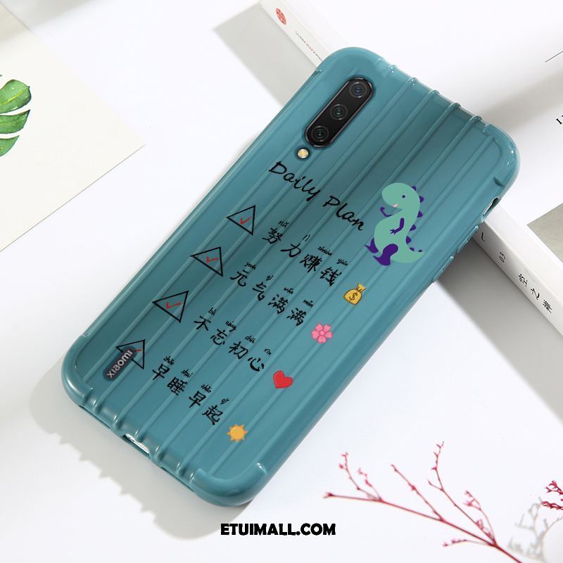 Etui Xiaomi Mi 9 Lite Czerwony Jednolity Kolor Tendencja Anti-fall Ochraniacz Futerał Tanie