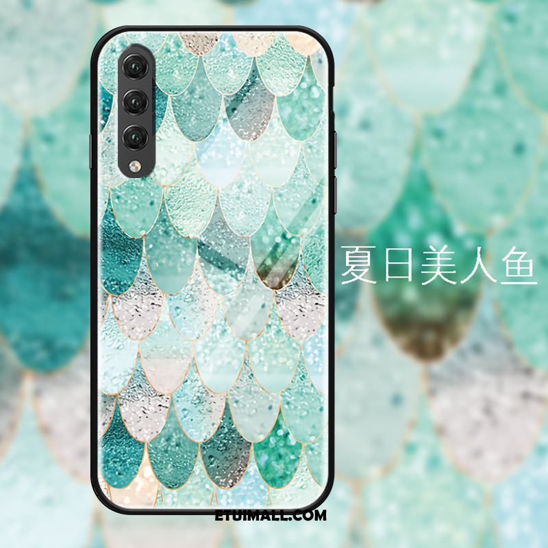 Etui Xiaomi Mi 9 Przezroczysty Zielony Anti-fall Ochraniacz Syrenka Obudowa Sklep