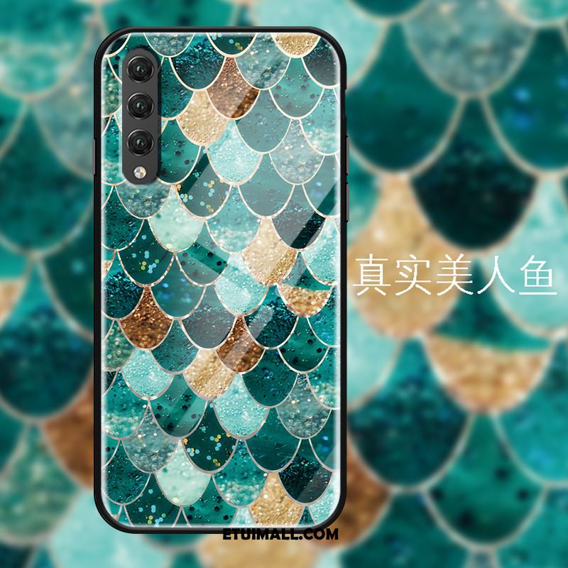 Etui Xiaomi Mi 9 Przezroczysty Zielony Anti-fall Ochraniacz Syrenka Obudowa Sklep