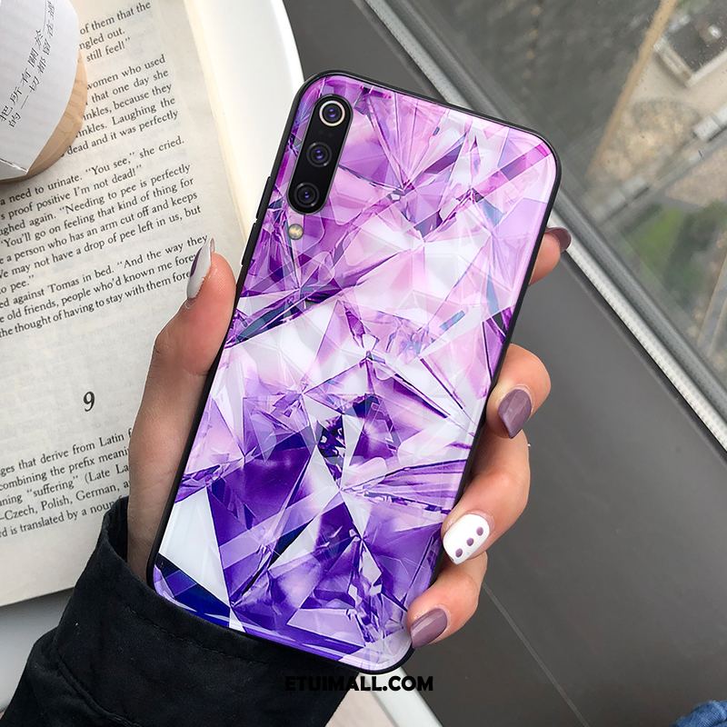 Etui Xiaomi Mi 9 Se Niebieski Mały Purpurowy Kreatywne Telefon Komórkowy Futerał Online