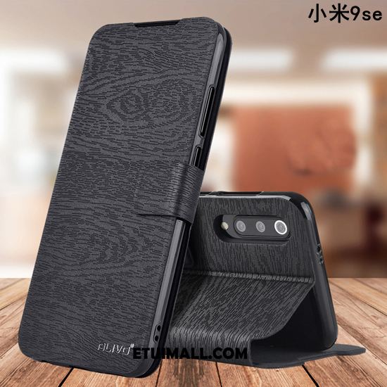 Etui Xiaomi Mi 9 Se Skórzany Futerał Czerwony Miękki Tendencja Anti-fall Obudowa Kup