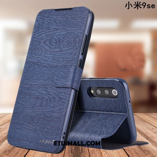 Etui Xiaomi Mi 9 Se Skórzany Futerał Czerwony Miękki Tendencja Anti-fall Obudowa Kup