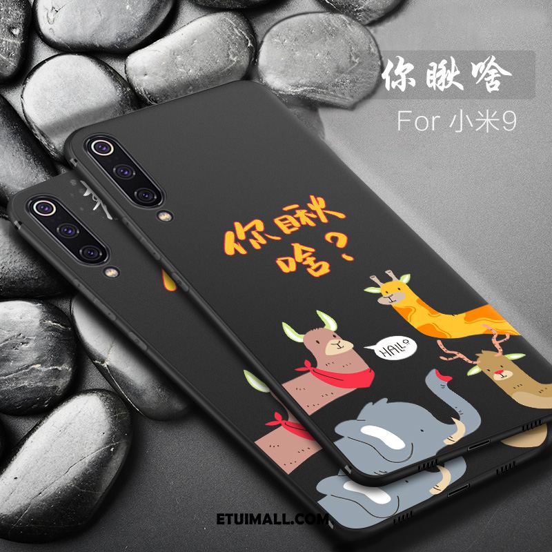 Etui Xiaomi Mi 9 Silikonowe Czerwony Netto Nubuku Ochraniacz Modna Marka Obudowa Kup