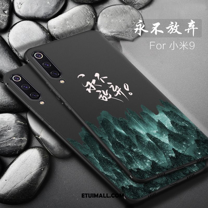 Etui Xiaomi Mi 9 Silikonowe Czerwony Netto Nubuku Ochraniacz Modna Marka Obudowa Kup